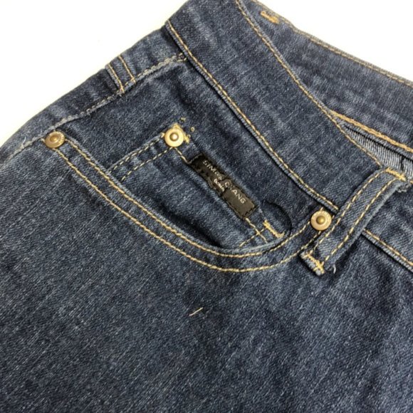 LIKE NEW SIMON CHANG STRAIGHT LEG JEANS 10/30x29 ⭐️ - Picture 4 of 12